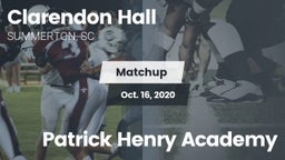 Matchup: Clarendon Hall vs. Patrick Henry Academy 2020