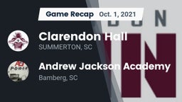 Recap: Clarendon Hall vs.  Andrew Jackson Academy 2021