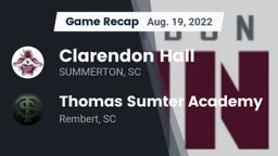 Recap: Clarendon Hall vs. Thomas Sumter Academy 2022