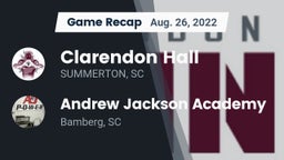 Recap: Clarendon Hall vs.  Andrew Jackson Academy 2022