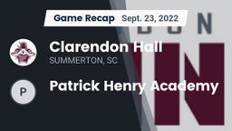 Recap: Clarendon Hall vs. Patrick Henry Academy 2022