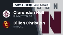 Recap: Clarendon Hall vs. Dillon Christian  2023