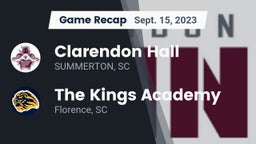 Recap: Clarendon Hall vs. The Kings Academy 2023