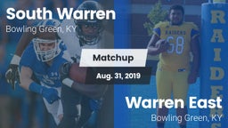 Matchup: South Warren vs. Warren East  2019
