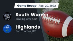 Recap: South Warren  vs. Highlands  2022