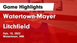 Watertown-Mayer  vs Litchfield  Game Highlights - Feb. 15, 2022