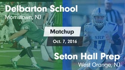 Matchup: Delbarton vs. Seton Hall Prep  2016