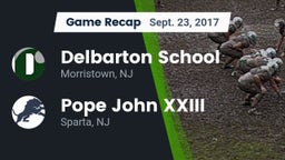 Recap: Delbarton School vs. Pope John XXIII  2017