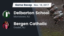 Recap: Delbarton School vs. Bergen Catholic  2017