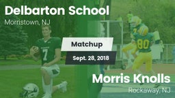 Matchup: Delbarton vs. Morris Knolls  2018