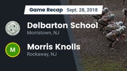 Recap: Delbarton School vs. Morris Knolls  2018