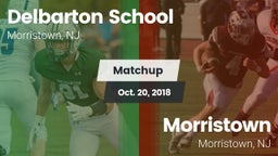 Matchup: Delbarton vs. Morristown  2018