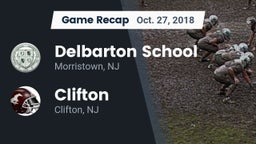 Recap: Delbarton School vs. Clifton  2018