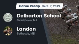 Recap: Delbarton School vs. Landon  2019