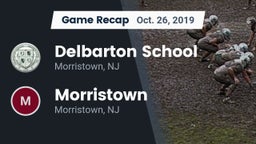 Recap: Delbarton School vs. Morristown  2019