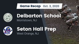 Recap: Delbarton School vs. Seton Hall Prep  2020