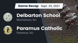 Recap: Delbarton School vs. Paramus Catholic  2021