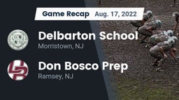 Recap: Delbarton School vs. Don Bosco Prep  2022
