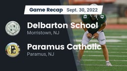 Recap: Delbarton School vs. Paramus Catholic  2022