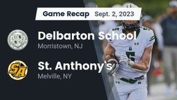 Recap: Delbarton School vs. St. Anthony's  2023