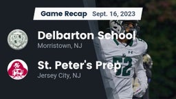 Recap: Delbarton School vs. St. Peter's Prep  2023