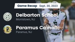 Recap: Delbarton School vs. Paramus Catholic  2023