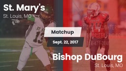 Matchup: St. Mary's vs. Bishop DuBourg  2017