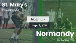 Matchup: St. Mary's vs. Normandy  2018