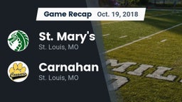 Recap: St. Mary's  vs. Carnahan  2018