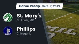 Recap: St. Mary's  vs. Phillips  2019