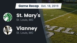 Recap: St. Mary's  vs. Vianney  2019
