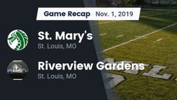 Recap: St. Mary's  vs. Riverview Gardens  2019