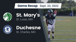 Recap: St. Mary's  vs. Duchesne  2022
