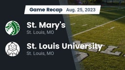 Recap: St. Mary's  vs. St. Louis University  2023