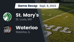Recap: St. Mary's  vs. Waterloo  2023