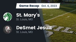 Recap: St. Mary's  vs. DeSmet Jesuit 2023