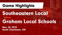 Southeastern Local  vs Graham Local Schools Game Highlights - Nov. 24, 2018