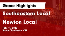Southeastern Local  vs Newton Local  Game Highlights - Feb. 15, 2023