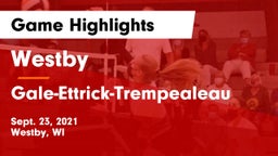Westby  vs Gale-Ettrick-Trempealeau  Game Highlights - Sept. 23, 2021