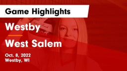 Westby  vs West Salem Game Highlights - Oct. 8, 2022