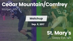 Matchup: Cedar vs. St. Mary's  2017