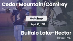 Matchup: Cedar vs. Buffalo Lake-Hector  2017
