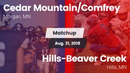 Matchup: Cedar vs. Hills-Beaver Creek  2018