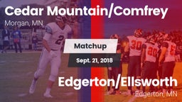 Matchup: Cedar vs. Edgerton/Ellsworth  2018