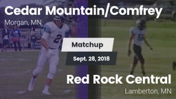 Matchup: Cedar vs. Red Rock Central  2018