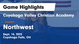 Cuyahoga Valley Christian Academy  vs Northwest  Game Highlights - Sept. 14, 2023