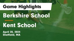 Berkshire  School vs Kent School Game Highlights - April 20, 2024