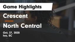 Crescent  vs North Central Game Highlights - Oct. 27, 2020