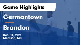 Germantown  vs Brandon  Game Highlights - Dec. 14, 2021