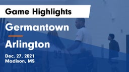Germantown  vs Arlington  Game Highlights - Dec. 27, 2021
